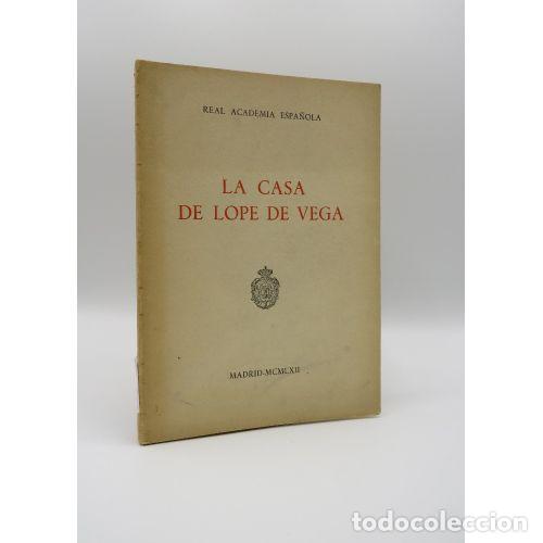 B&uuml;cher: LA CASA DE LOPE VEGA - REAL ACADEMIA ESPA&Ntilde;OLA