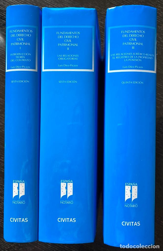 Libros: FUNDAMENTOS DEL DERECHO CIVIL PATRIMONIAL. Introducci&oacute;n. Teor&iacute;a del contrato. Las relaciones ob... -