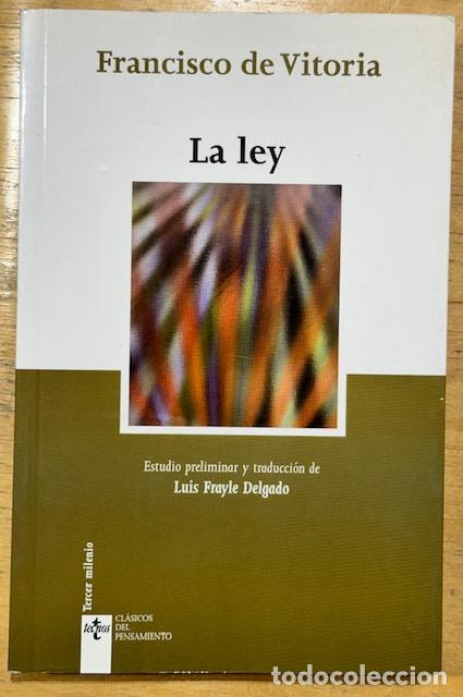 Libros: LA LEY - VITORIA, Francisco de