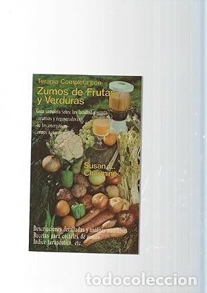 Libros: Terapia completa con zumos de frutas y verduras