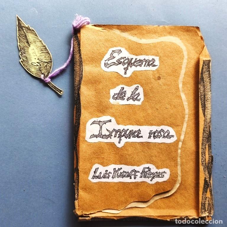 Libros: Esquema de la Rosa Impura. Edici&oacute;n: Gladys Mederos. Dise&ntilde;o y dibujos: Nortys Ortega Ruiz. - Reyes, L