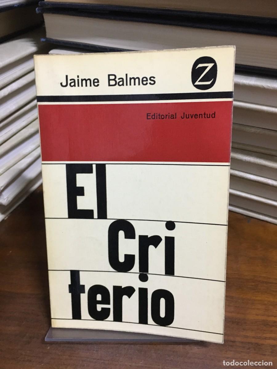 Libros: El criterio Jaime Balmes - Foto 1
