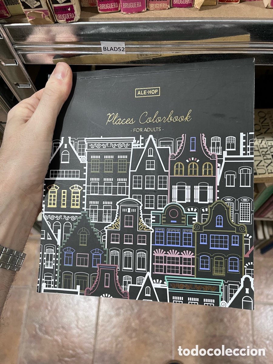 Libros: Blas52 Places Colorbook - FOR ADULTS - libro para colorear nuevo