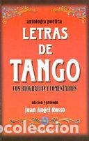 books: Letras de tango - Juan Angel Russo - Juan Angel Russo
