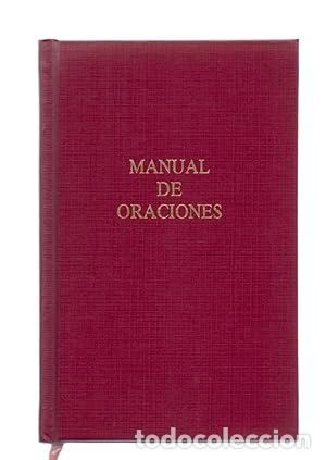Libros: MANUAL DE ORACIONES.