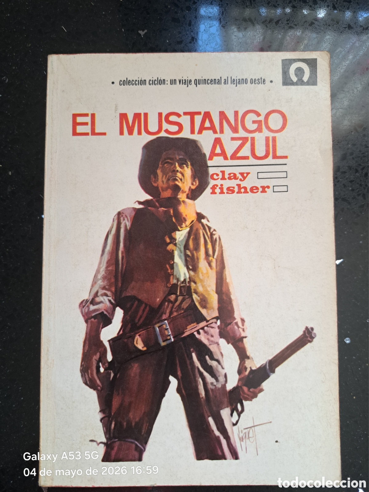 Libros: EL MUSTANGO AZUL CLAY FISHER EDITORIAL TORAY (1966)