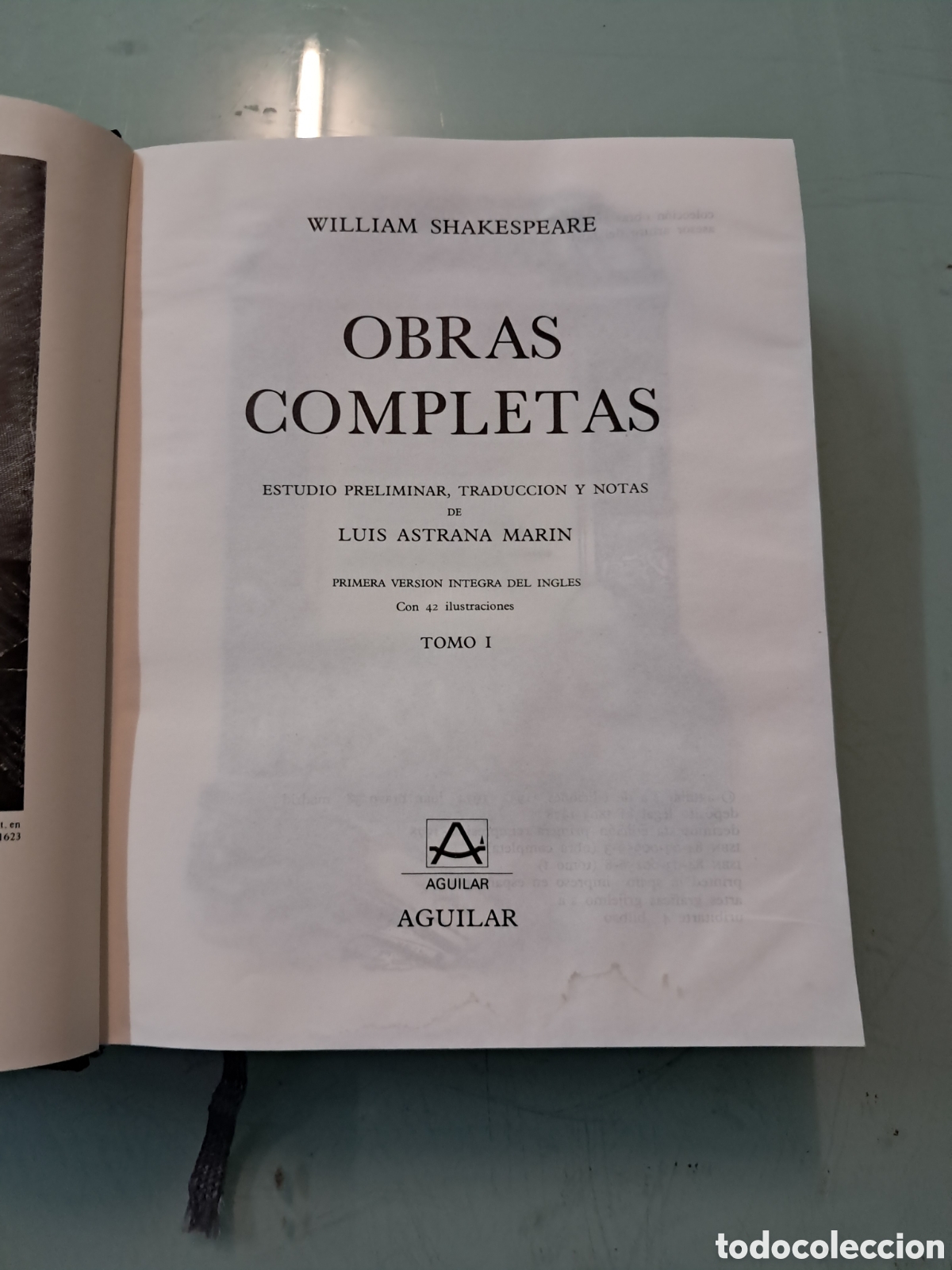 Libros: William Shakespeare ,Aguilar, 16 ed,1978 - Foto 2