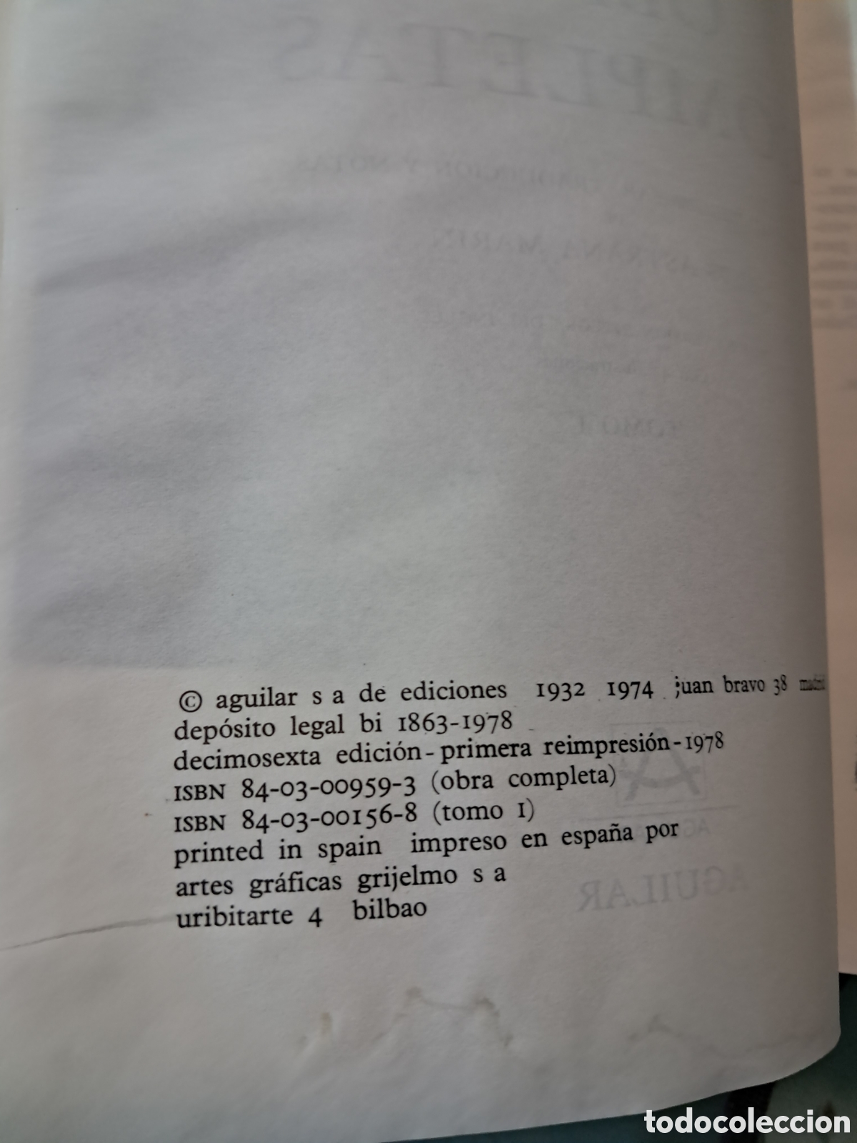 Libros: William Shakespeare ,Aguilar, 16 ed,1978 - Foto 3