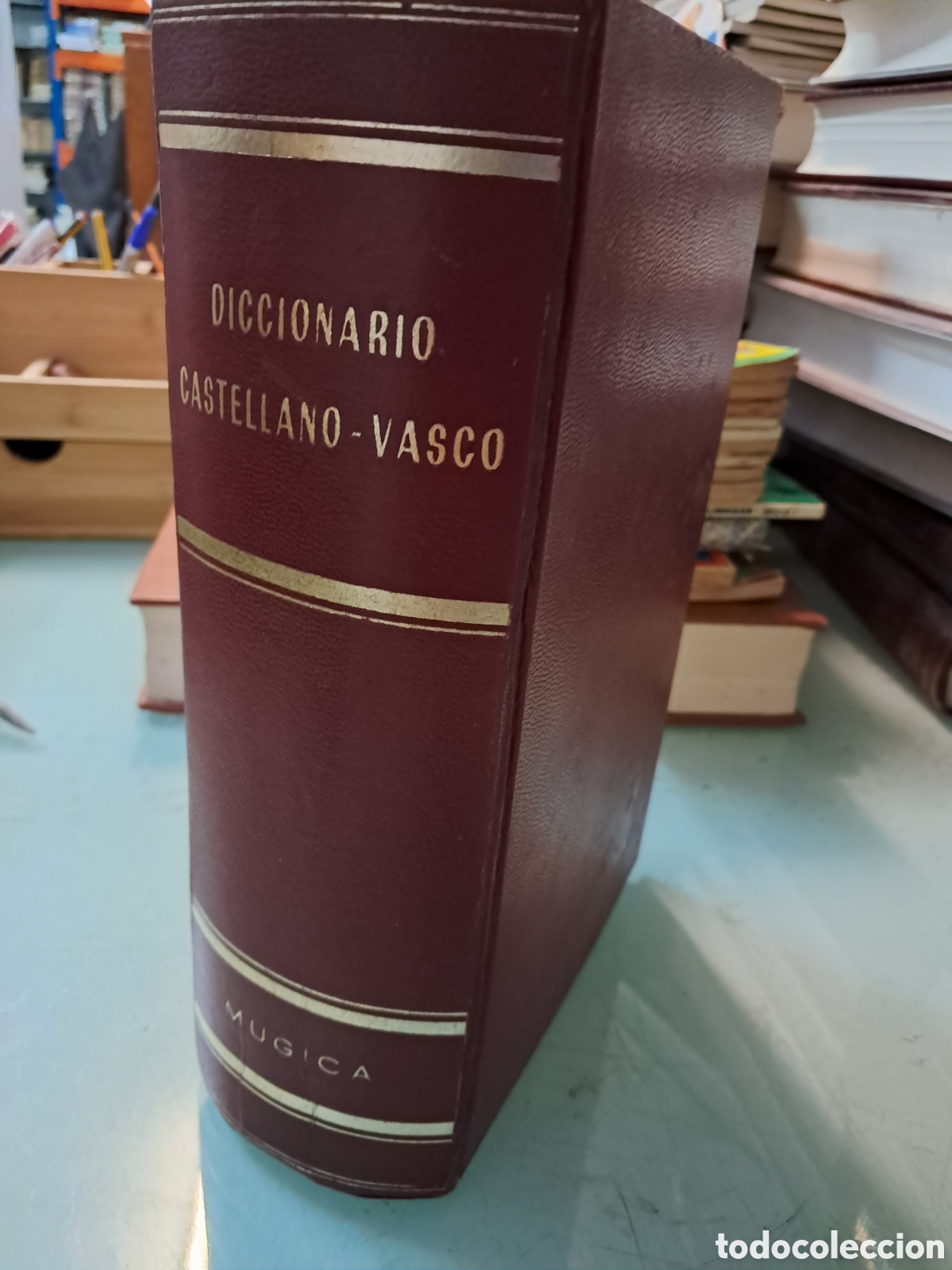 Libros: Diccionario Castellano Vasco, Pl&aacute;cido M&uacute;sica Berrondo, 1965