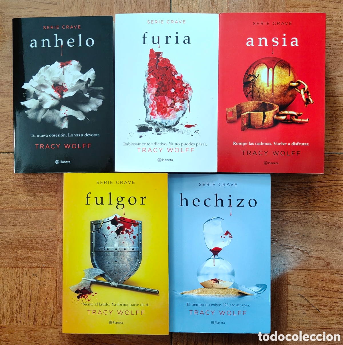 Libros: Serie Crave � 5 Libros (1 al 5) � Planeta - Tracy Wolff - Foto 4