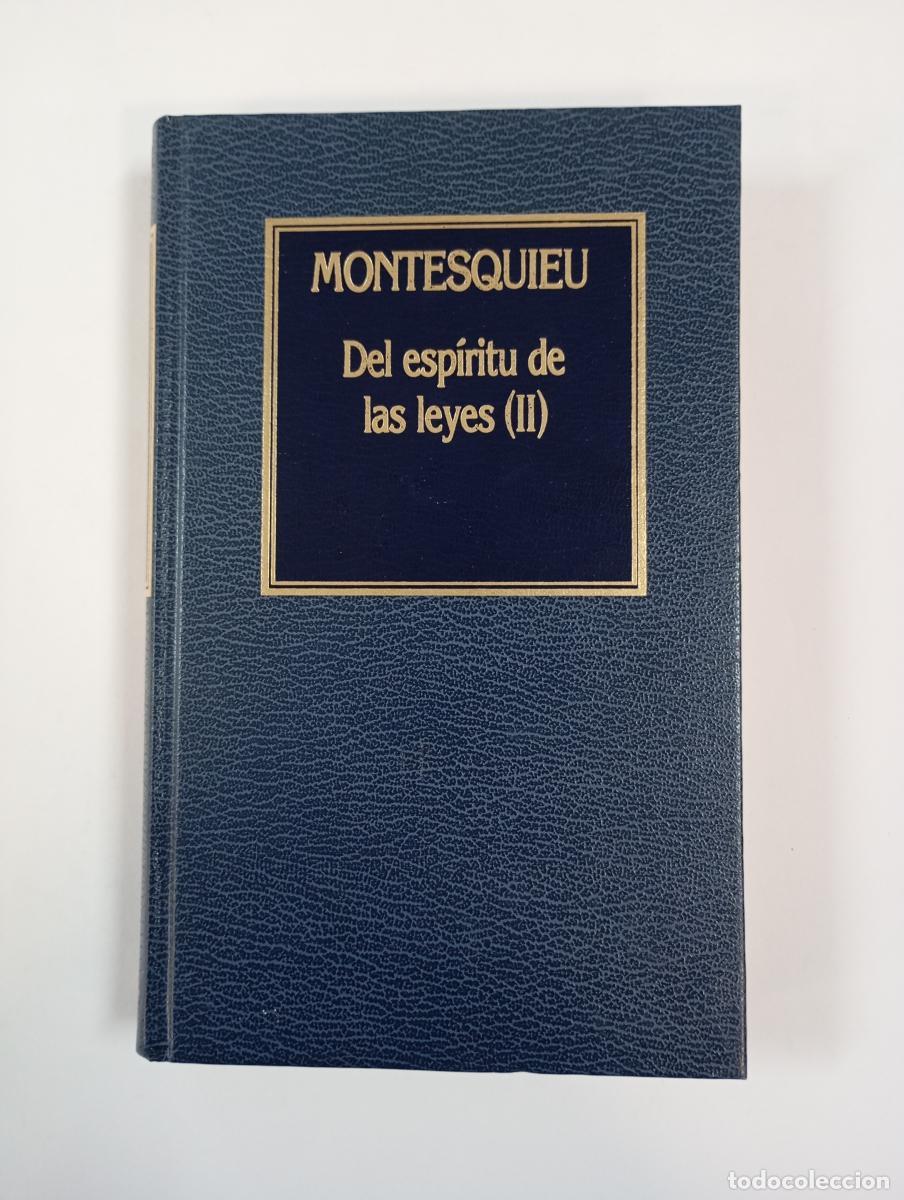 Libros: DEL ESP&Iacute;RITU DE LAS LEYES (II). ORBIS 31. - Montesquieu. TDK572