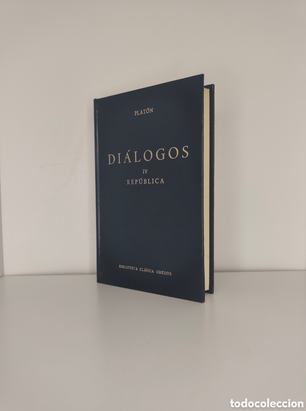 Libros: Di&aacute;logos IV Rep&uacute;blica de Plat&oacute;n. Biblioteca Cl&aacute;sica Gredos