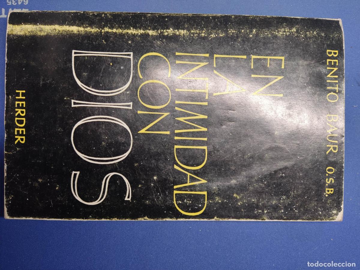 Livros em segunda m&atilde;o: En la intimidad con Dios - Benito Baur o.s.b tdk23