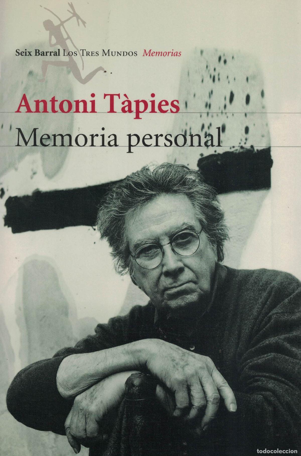 Libros: Memoria personal - Antoni T&agrave;pies - Foto 1