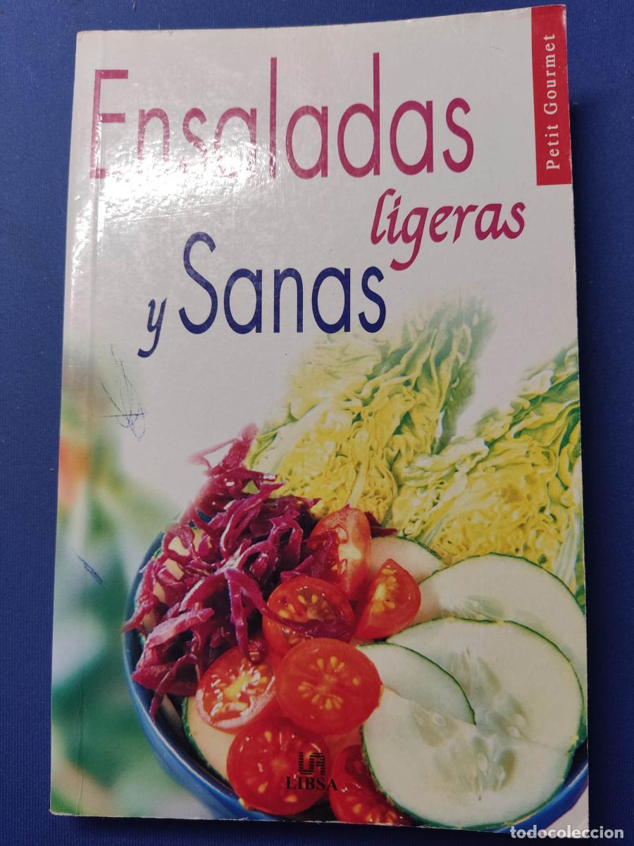 Libros: Ensaladas ligeras y sanas - M&ordf; Isabel Romero Duque tdk23