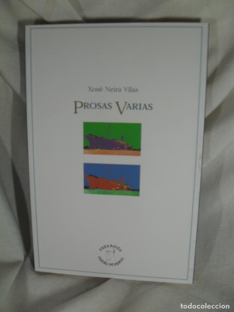 Libri di seconda mano: PROSAS VARIAS - XOSE NEIRA VILAS