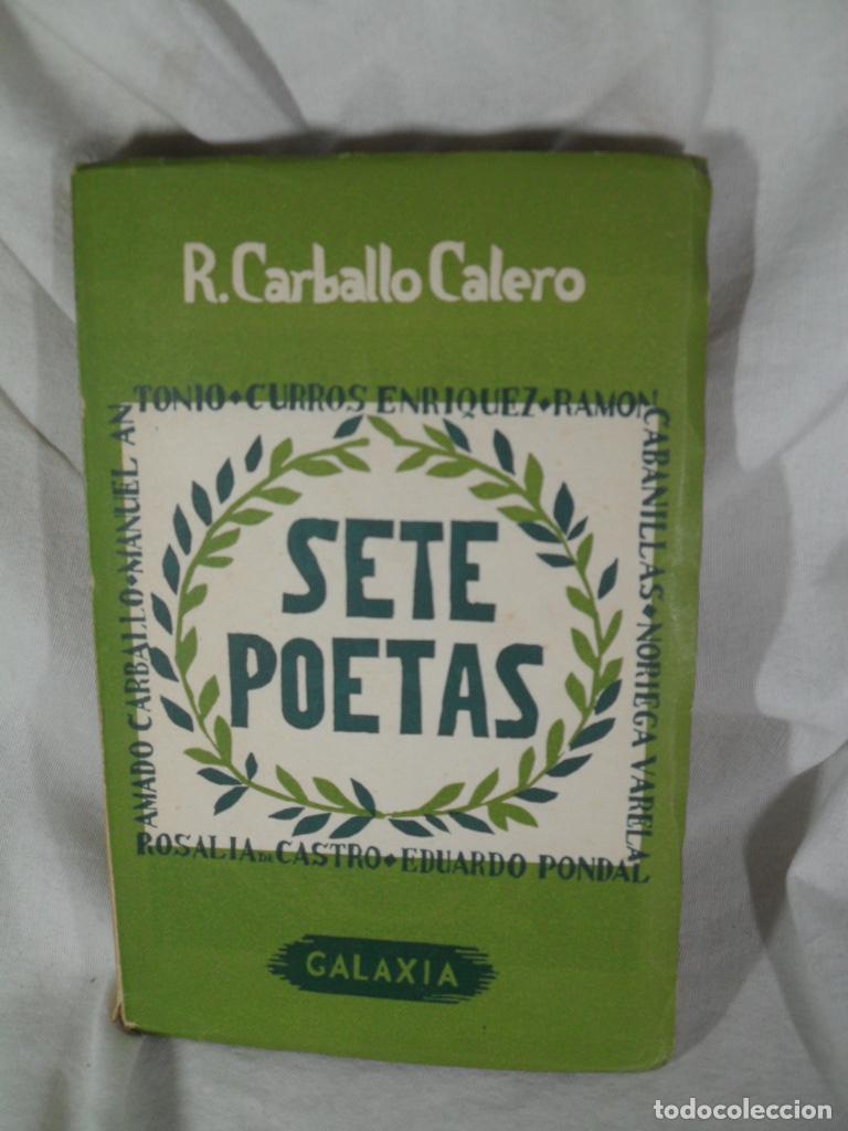 Libri di seconda mano: SETE POETAS - RICARDO CARBALLO CALERO