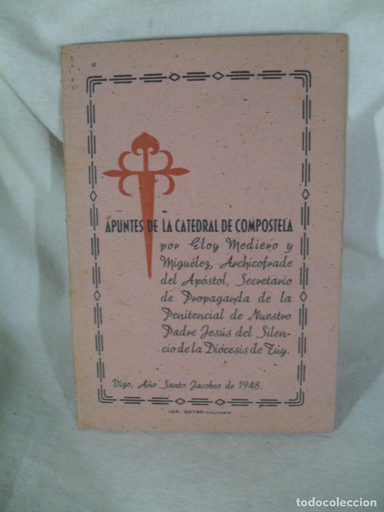 Livres: APUNTES DE LA CATEDRAL DE SANTIAGO - ELOY MEDIERO Y MIGUELEZ
