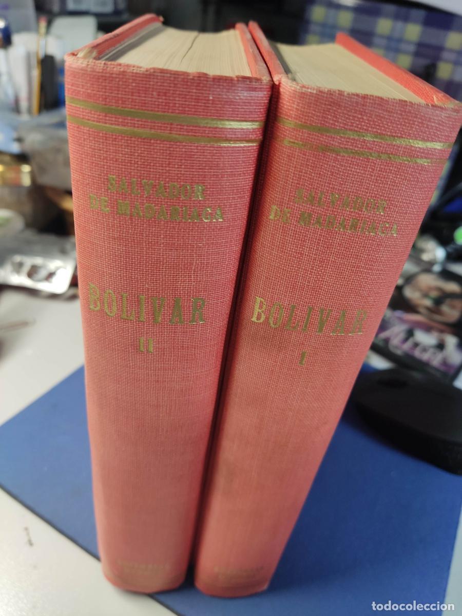 Libros: Bolivar I y II - Salvador de Madariaga tdk38