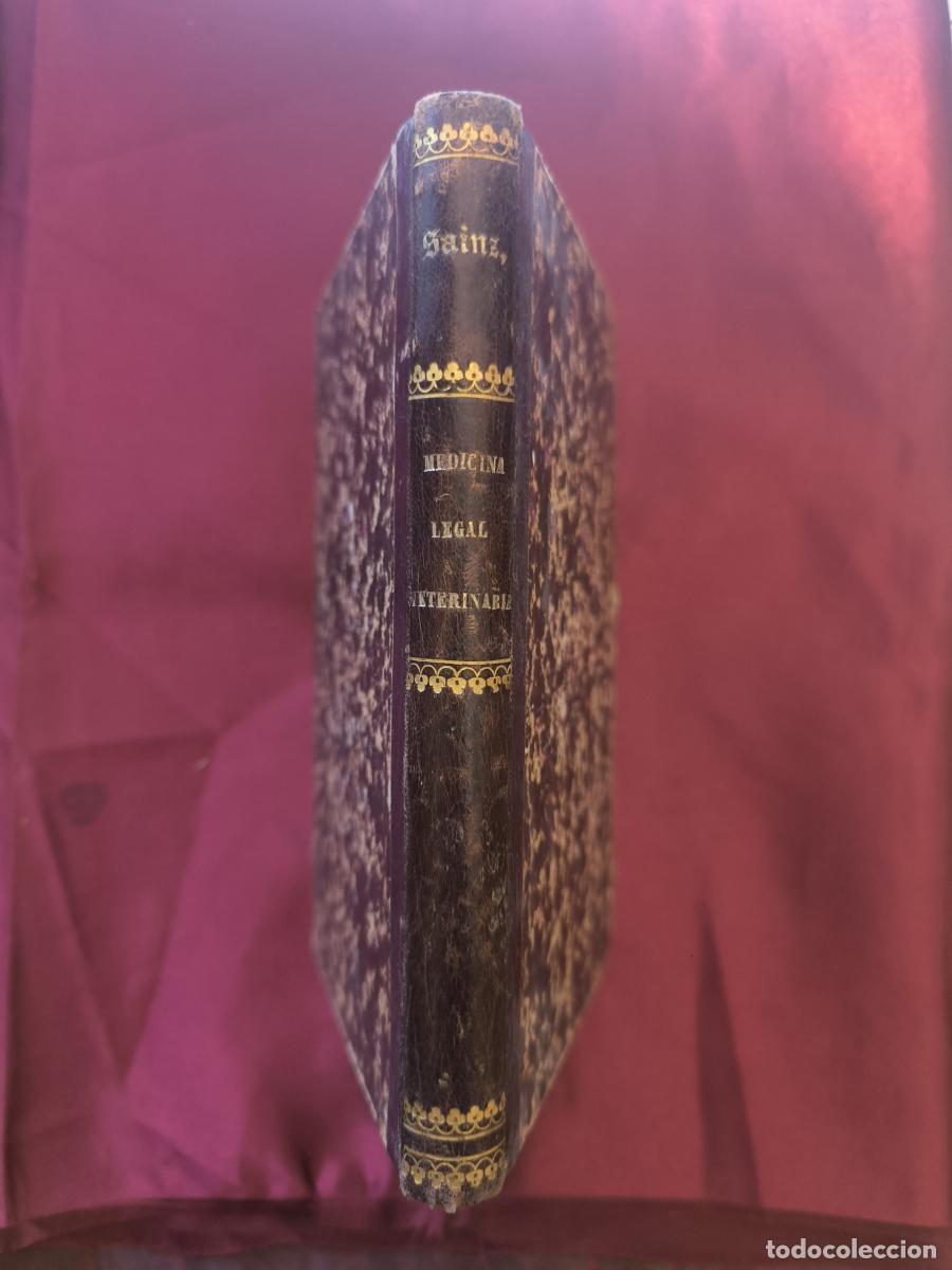 Libros: Tratado de Medicina Legal Veterinaria - Juan Antonio Sainz y Rozas