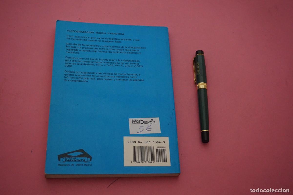 Libros: AMF-33E/ VIDEOGRABACION - TEORIA Y PRACTICA - TOMAS PERALES BENITO - Foto 6