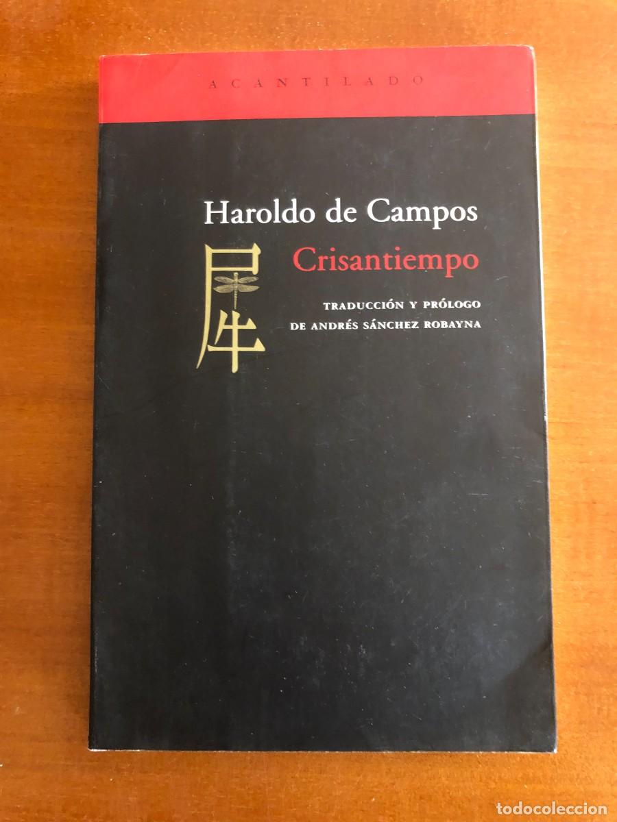 Libros: Crisantiempo. Haroldo de Campos