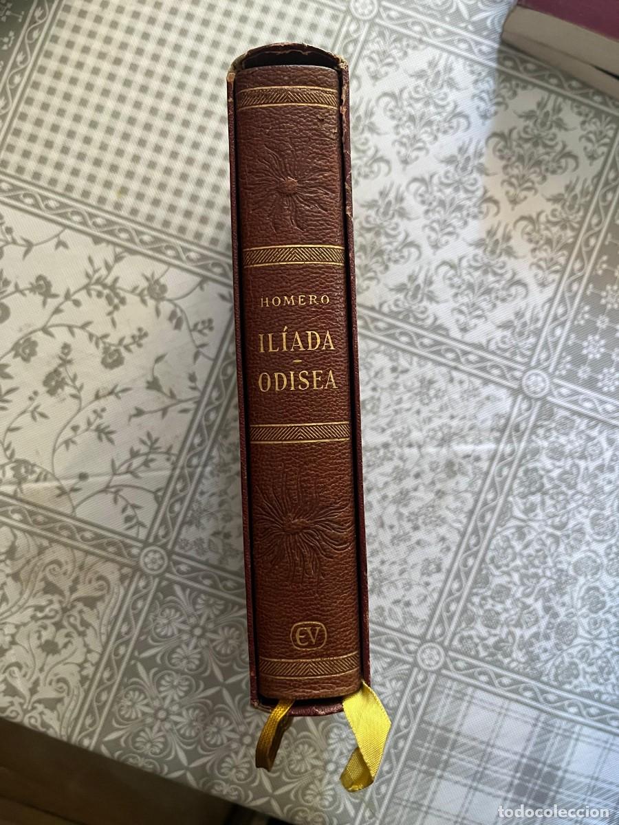 Libros: Homero - Il&iacute;ada - Odisea. 1960. Editorial Vergara. Traducci&oacute;n de Lu&iacute;s Segal&aacute;. Con estuche.
