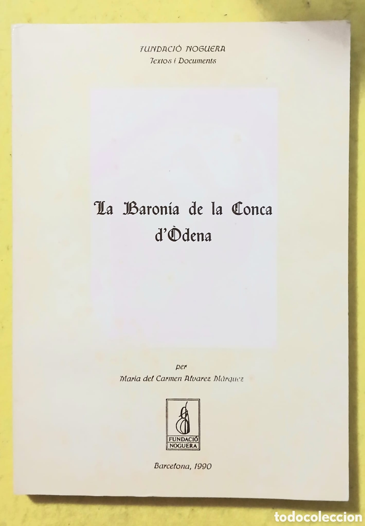 Libros: la baronia de la conca d'odena