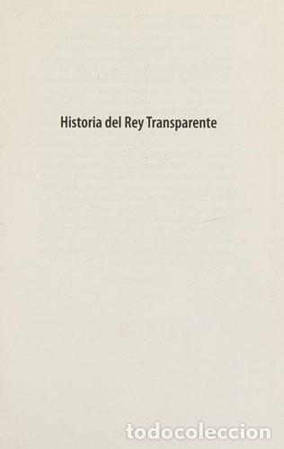 Livres: Historia del rey transparente / The Story of the Translucent - Rosa Montero