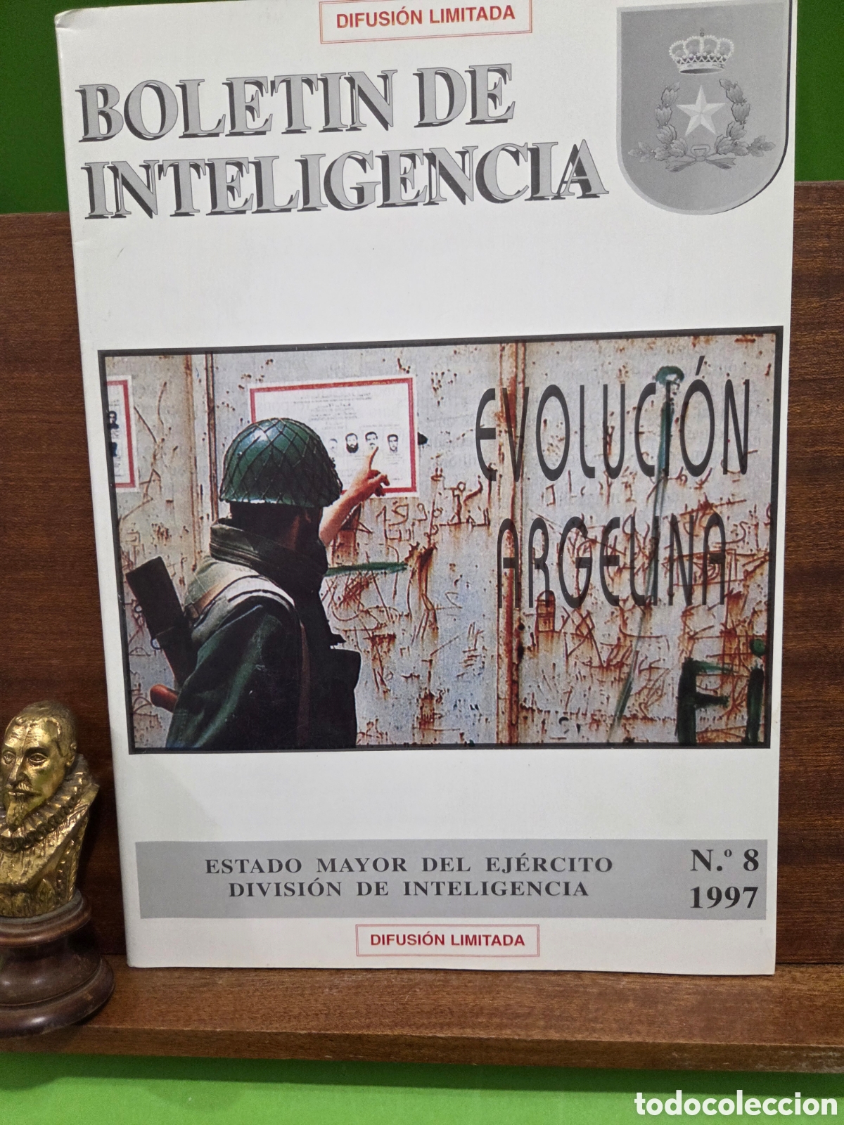 Libros: &rdquo;&rdquo;BOLET&Iacute;N DE INTELIGENCIA&rdquo;&rdquo;..N&deg;8...1997..ESTADO MAYOR DEL EJ&Eacute;RCITO..DIVISI&Oacute;N DE INTELIGENCIA...