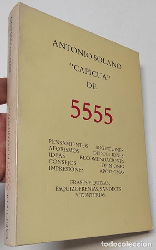 Libros: Capicua de 5555 - Antonio Solano