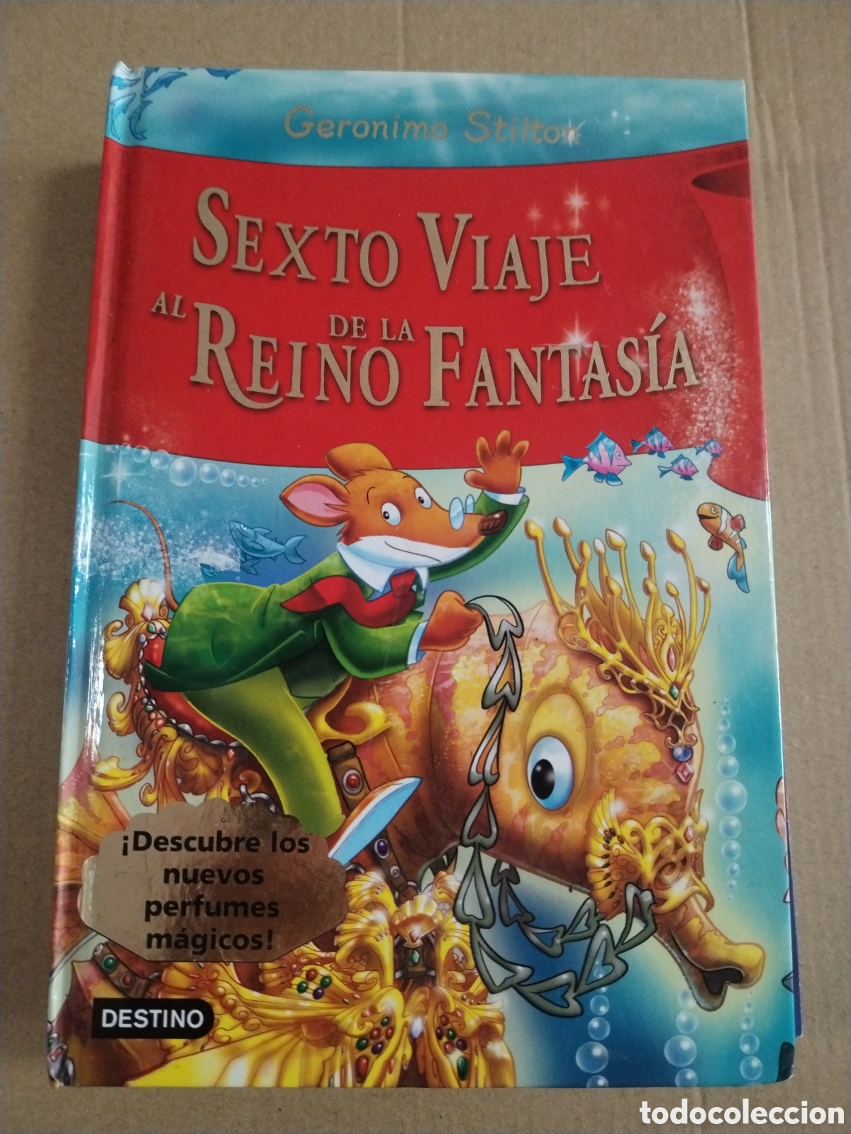 Libros: SEXTO VIAJE AL REINO DE LA FANTASIA. Geronimo Stilton. CL.