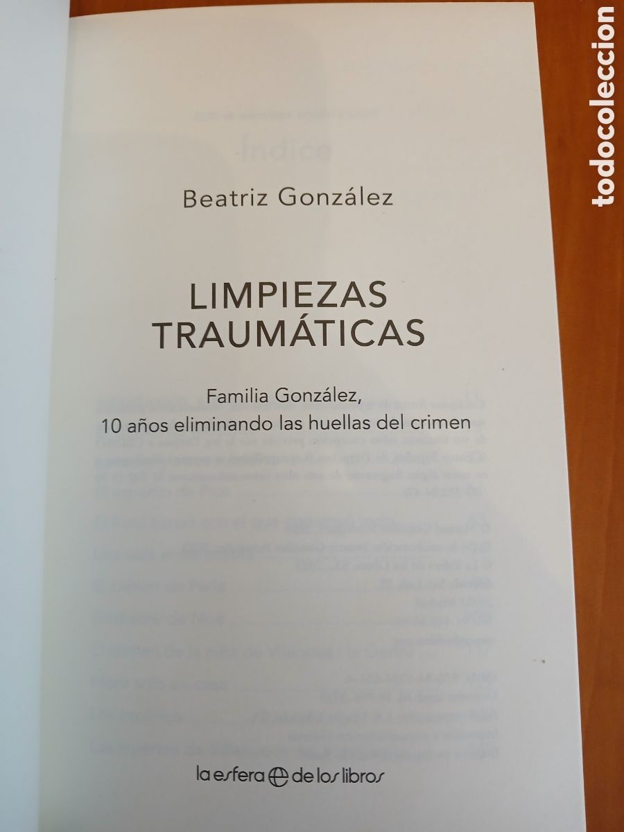 Libros: Limpiezas traum&aacute;ticas. Beatriz Gonz&aacute;lez. - Foto 3