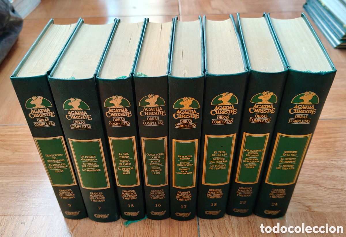 books: Obras Completas � 8 Libros (24 t&iacute;tulos) � Orbis - Agatha Christie