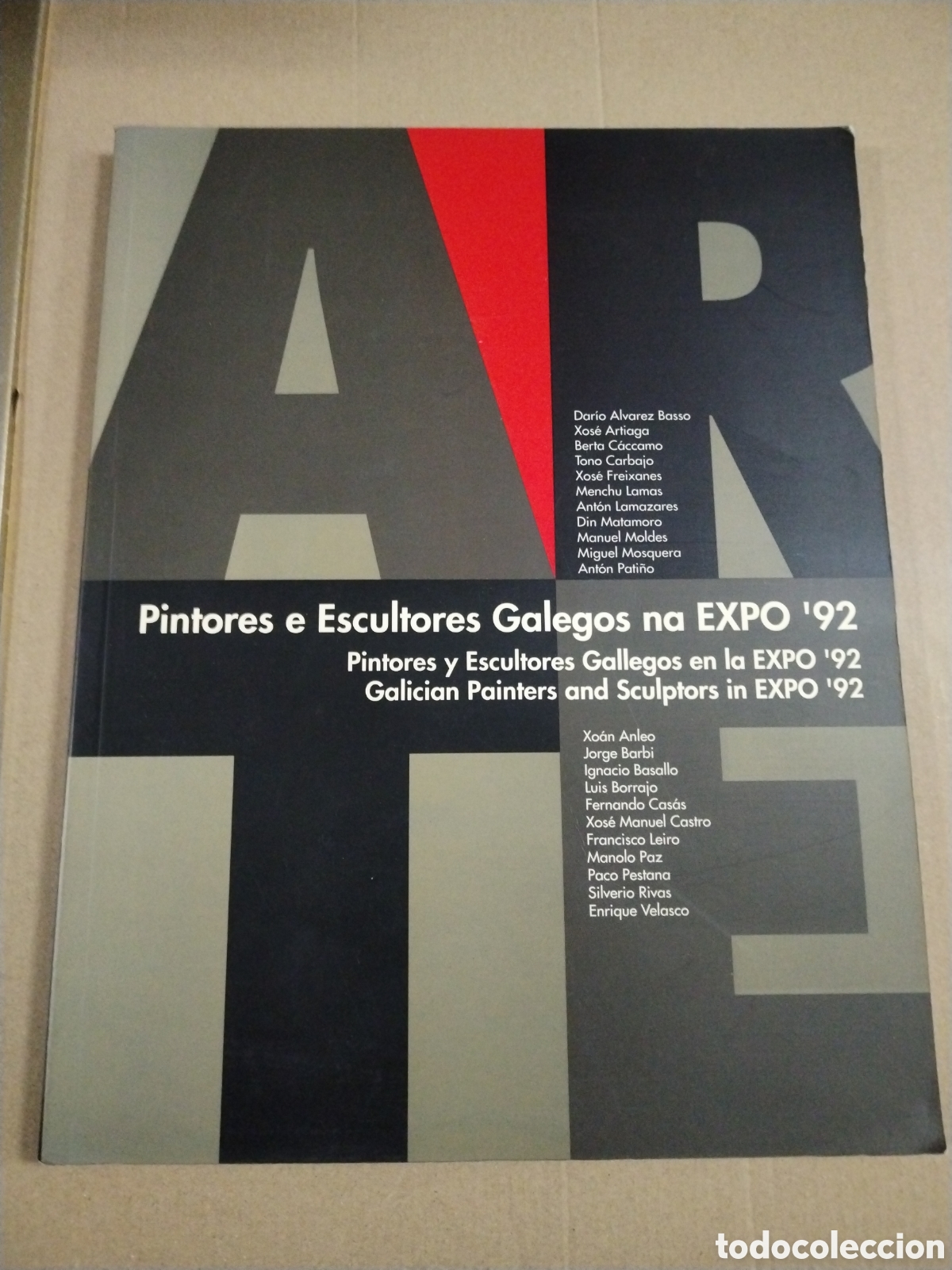 Libros: PINTORES Y ESCULTORES GALLEGOS EN LA EXPO 92 DE SEVILLA