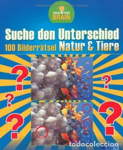 books: Busque las Diferencias: 100 Imagenes de Naturaleza- 9783625127819
