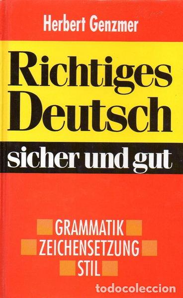 Libros: Richtiges Deutsch sicher und gut- 9783811210837