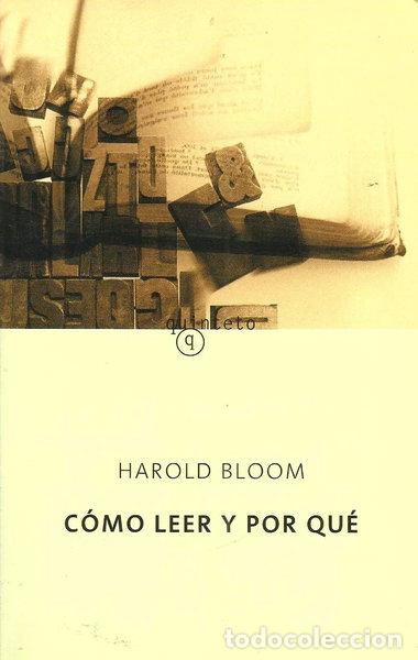 Libros: C&oacute;mo leer y por qu&eacute;- 9788433968210