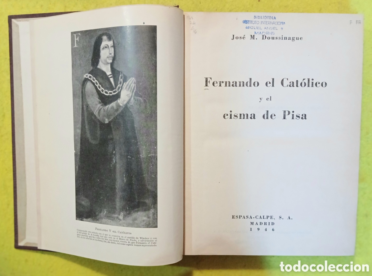 Libros: Fernando el cat&oacute;lico y el Cisma de Pisa, firma autor - Foto 4