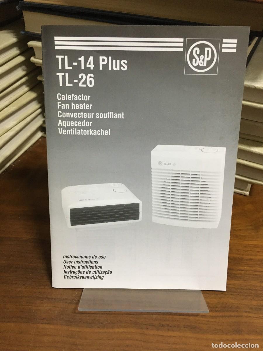 Livros em segunda m&atilde;o: Instrucciones TL-14 Plus / TL-26 S&P (Manual de electrodom&eacute;stico)