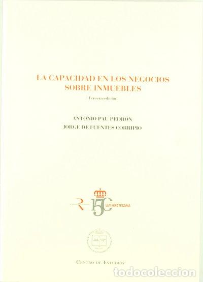Libri di seconda mano: La capacidad en los negocios sobre inmuebles- 9788492884346