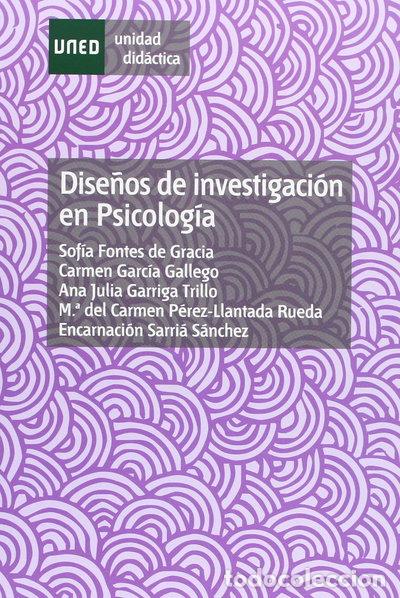 Livres: Dise&ntilde;os de investigaci&oacute;n en psicolog&iacute;a- 9788436244748