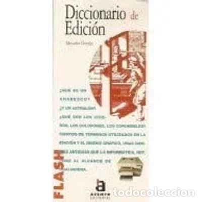 Libros: Diccionario de edici&oacute;n- 9788448305253
