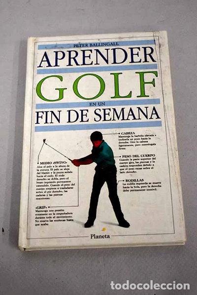 books: Aprender golf en un fin de semana- 9788432048234