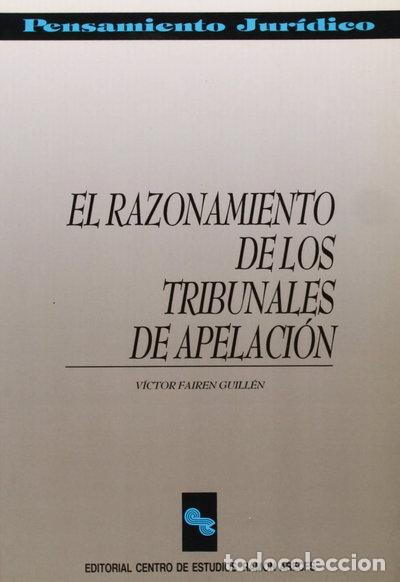 Libros: El razonamiento de los tribunales de apelaci&oacute;n- 9788487191381