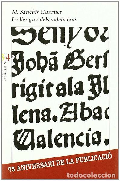 Libros: La llengua dels valencians- 9788475020822