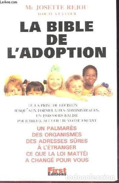 Livros em segunda m&atilde;o: La Bible de l'adoption- 9782876913240