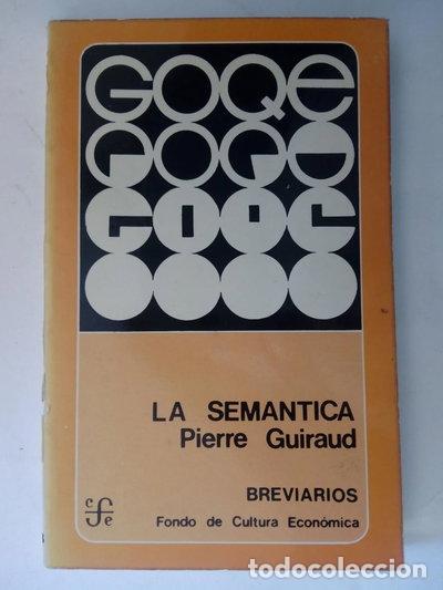 Libros: La sem&aacute;ntica- 9788437500751