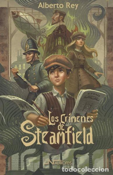 Libros: Los cr&iacute;menes de Steamfield- 9788418047374