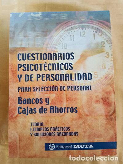 Libri di seconda mano: Cuestionarios psicot&eacute;cnicos y personalidad para selecci&oacute;n de bancos y cajas d...- 9788482191867